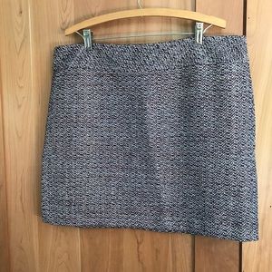 Loft pink and blue skirt 16